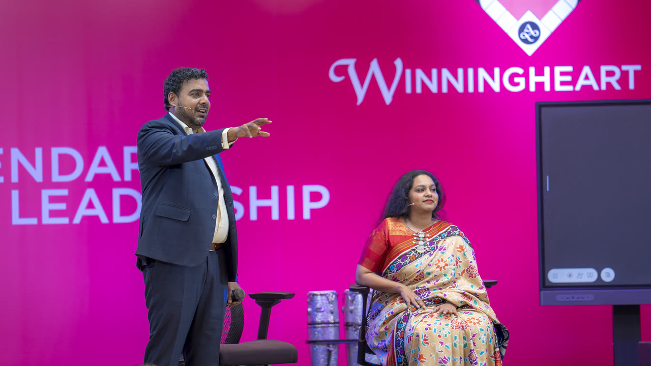 The Winning Heart masterclass on desktop